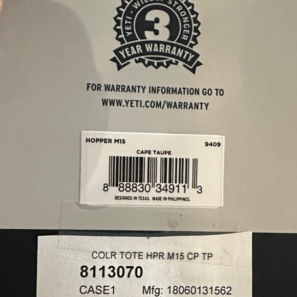 YETI Hopper M15 NWT - Picture 5 of 7